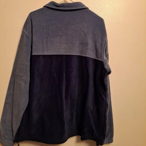 Columbia Steens Mountain Full-Zip Fleece Jacket for Men in Two Tone Blue - Picture 5 of 8